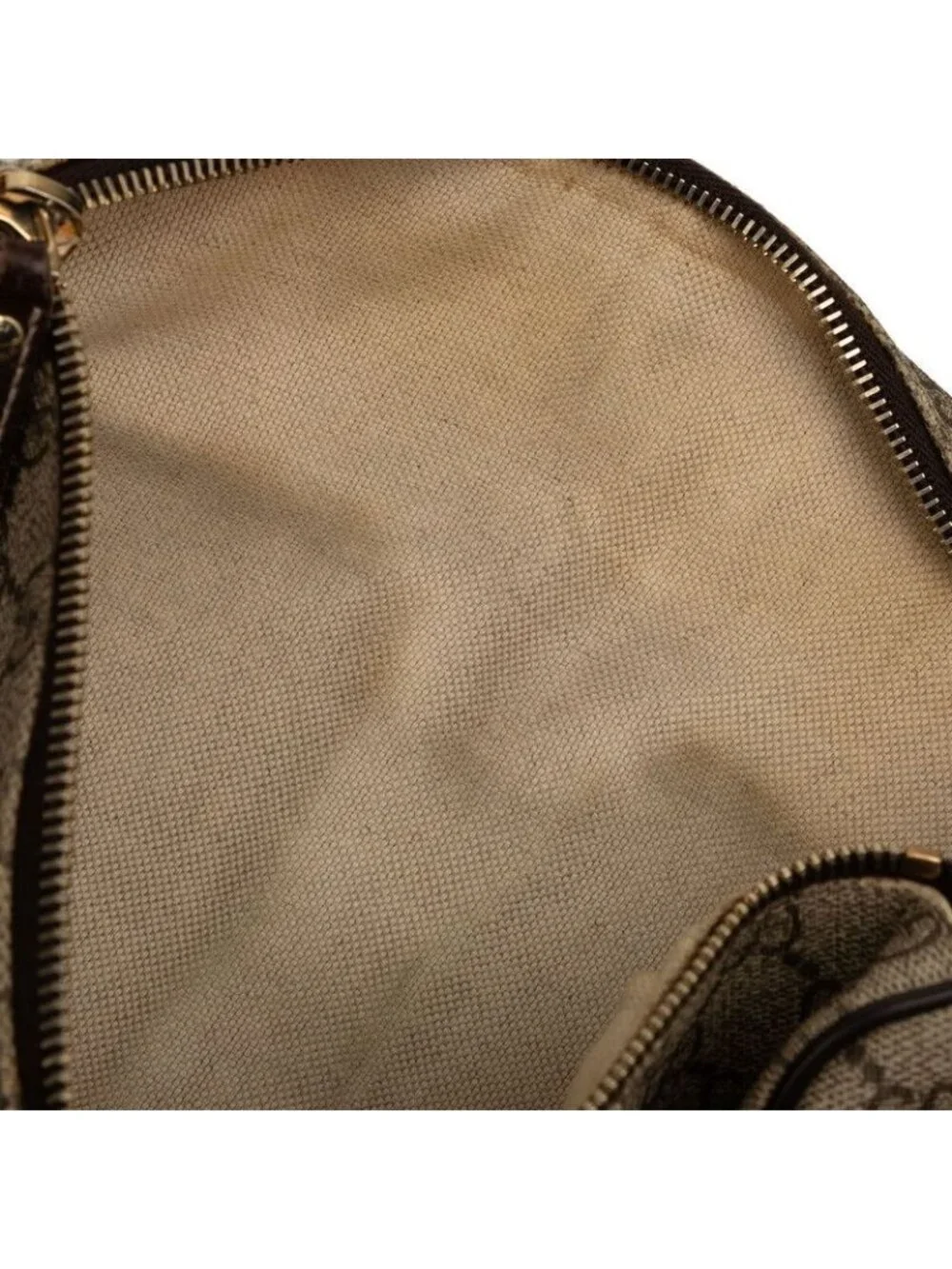 ★SOLD★ Gucci GG Supreme Crossbody Shoulder Bag Beige Brown Leather - Picture 4 of 7
